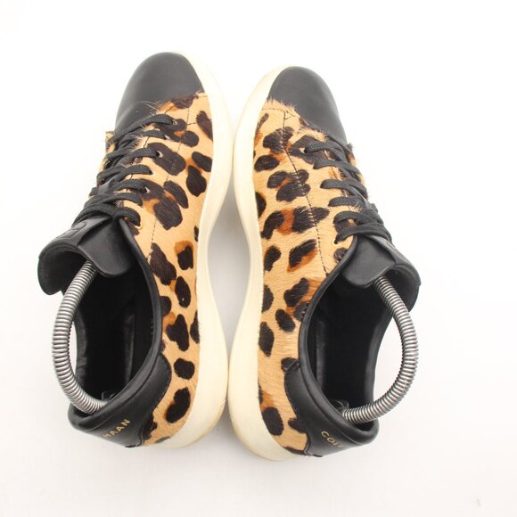 Cole Haan Grandpro Women's Size 9 B Leopard Black Tan Casual Sneakers W17749 - Picture 6 of 9
